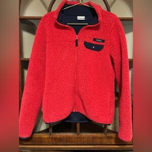 Columbia full zip fleece jacket